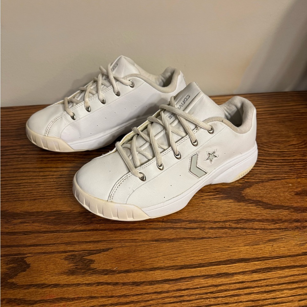 Converse Y2K Colorway White Leather Sneakers 7